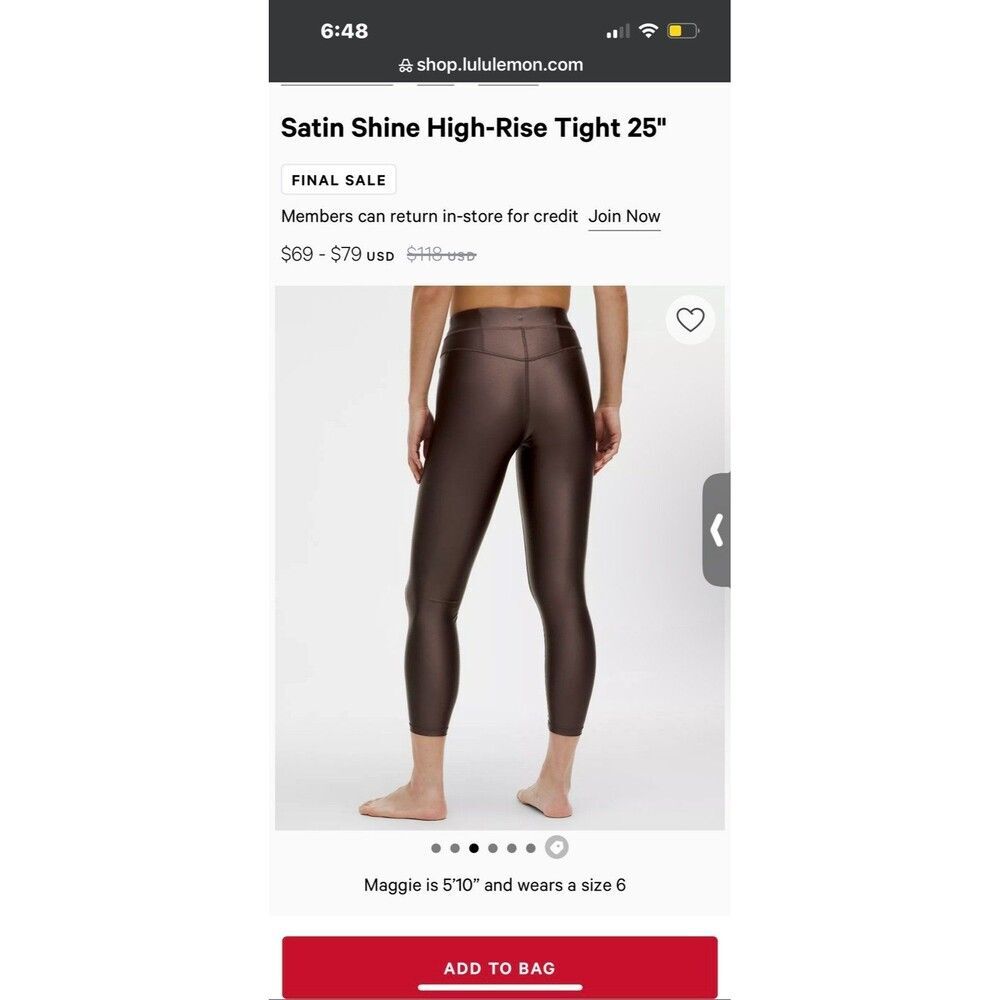 Lululemon leggings size 0 nwt